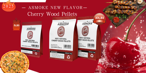 Cherry wood pellets