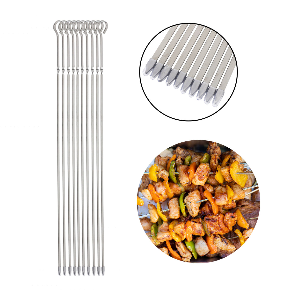 Asmoke BBQ Set (Includes Two Meat Claws, a Pellet Smoker Tube and Meta ...